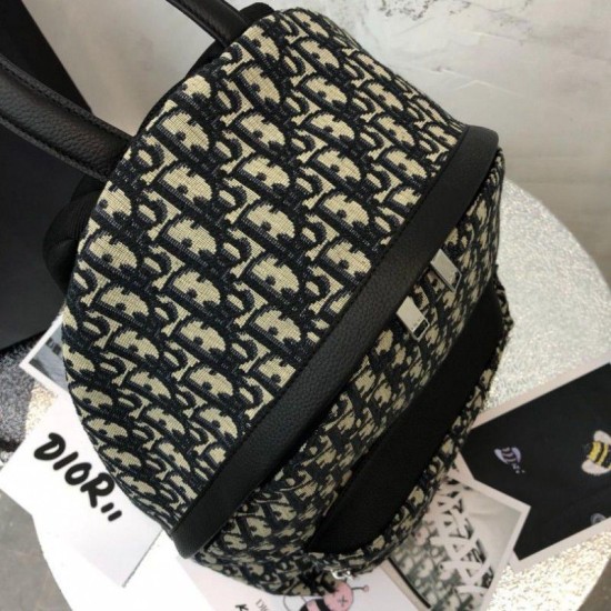Replica Christian Dior Oblique Backpack Replica Christian Dior Oblique Backpack