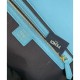 Fake large FF logo Baguette Bag Blue Replica