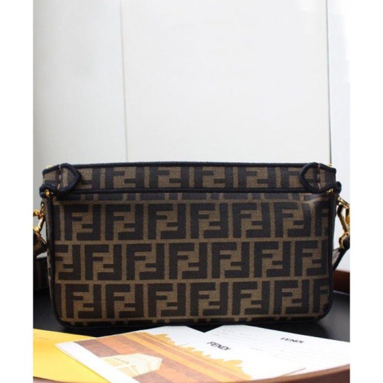 Replica Baguette Fabric Bag 8BR600 Black