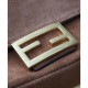 Replica Mini Baguette Suede Bag 8BS017 Coffee