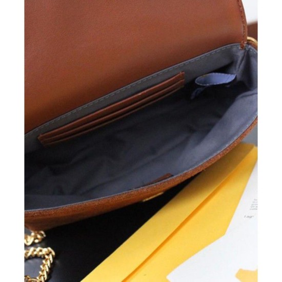 Replica Mini Baguette Suede Bag 8BS017 Coffee