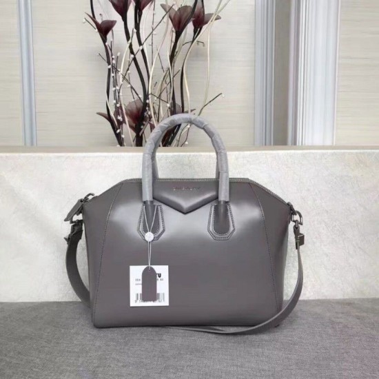 Replica Givenchy Antigona Tote Bag leather Gray