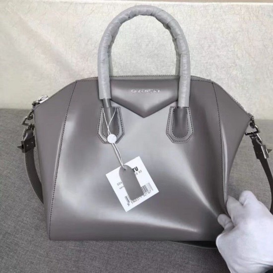 Replica Givenchy Antigona Tote Bag leather Gray