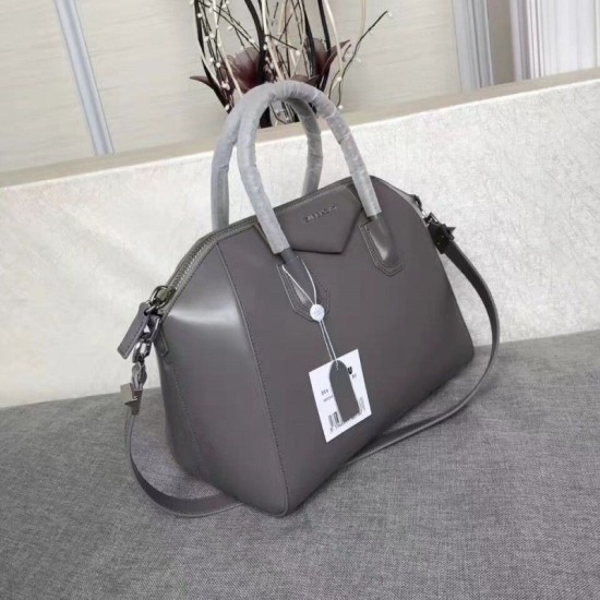 Replica Givenchy Antigona Tote Bag leather Gray