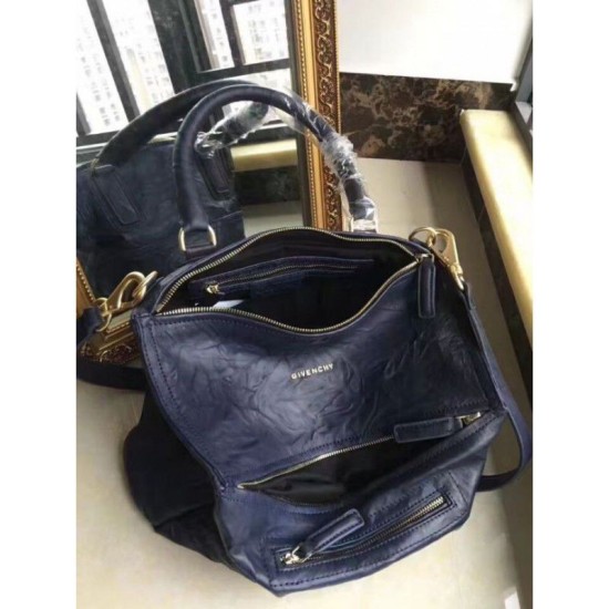 Fake Givenchy Medium Pandora Tote Bag Blue Replica
