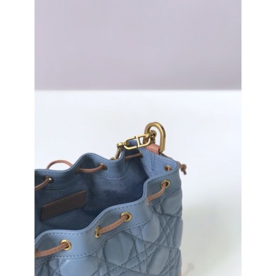 Fake Christian Dior Miss Dior Bucket Blue Replica