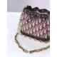 Fake Christian Dior Miss Dior Oblique Bucket Red Replica