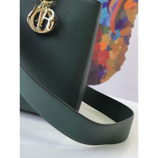 Replica Christian Dior Large Diorissimo Tote Bag M0584 Green
