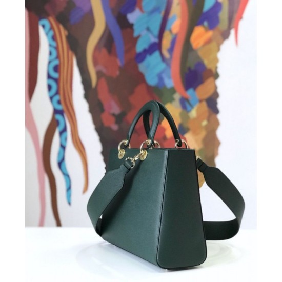 Replica Christian Dior Large Diorissimo Tote Bag M0584 Green