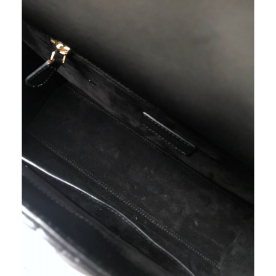 Replica Christian Dior Large Lady Dior Supple Tote Bag M0584 Black Gold