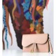 Fake Christian Dior Saddle Woc Chain Bag M5620 Apricot Replica