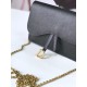 Replica Christian Dior Saddle Woc Chain Bag M5620 Black