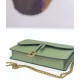 Replica Christian Dior Saddle Woc Chain Bag M5620 Green