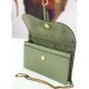 Replica Christian Dior Saddle Woc Chain Bag M5620 Green