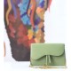 Replica Christian Dior Saddle Woc Chain Bag M5620 Green
