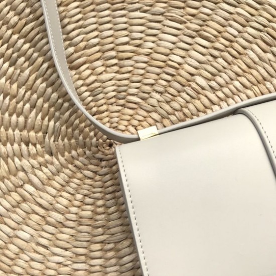 Fake Christian Dior 30 Montaigne Flap Bag White Replica