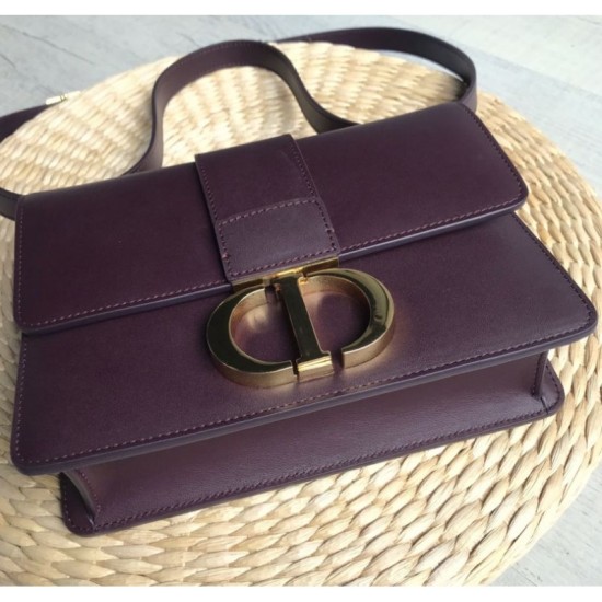 Replica Christian Dior 30 Montaigne Flap Bag Mauve