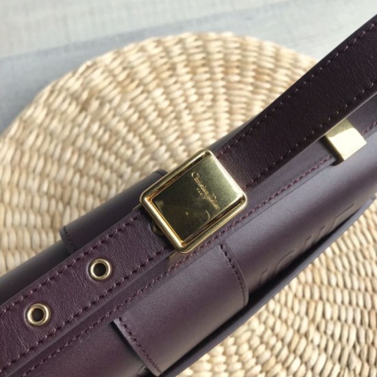 Replica Christian Dior 30 Montaigne Flap Bag Mauve