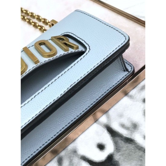 Replica Christian Dior Diorevolution Flap Bag S9002 Blue