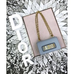 Replica Christian Dior Diorevolution Flap Bag S9002 Blue