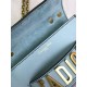 Replica Christian Dior Diorevolution Flap Bag S9002 Blue