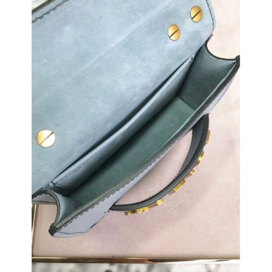 Replica Christian Dior Diorevolution Flap Bag S9002 Blue