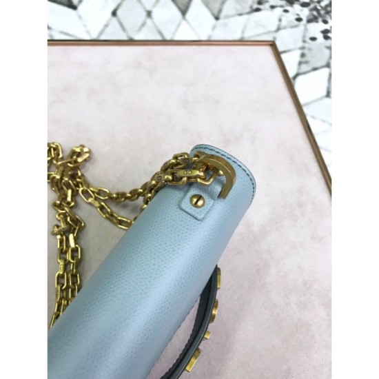 Replica Christian Dior Diorevolution Flap Bag S9002 Blue