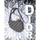 Fake Christian Dior Oblique Saddle Belt Bag Black Replica
