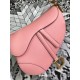 Replica Christian Dior Mini Saddle Calfskin Bag Pink