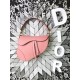 Replica Christian Dior Mini Saddle Calfskin Bag Pink