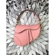 Replica Christian Dior Mini Saddle Calfskin Bag Pink