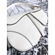 Fake Christian Dior Mini Saddle Calfskin Bag White Replica