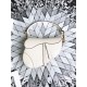 Fake Christian Dior Mini Saddle Calfskin Bag White Replica