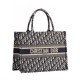 Replica Christian Dior Small Book Tote Bag Dark Blue