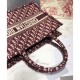 Replica Christian Dior Small Book Tote Bag Red