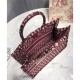 Replica Christian Dior Small Book Tote Bag Red