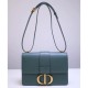 Fake Christian Dior 30 Montaigne Flap Bag Blue Replica