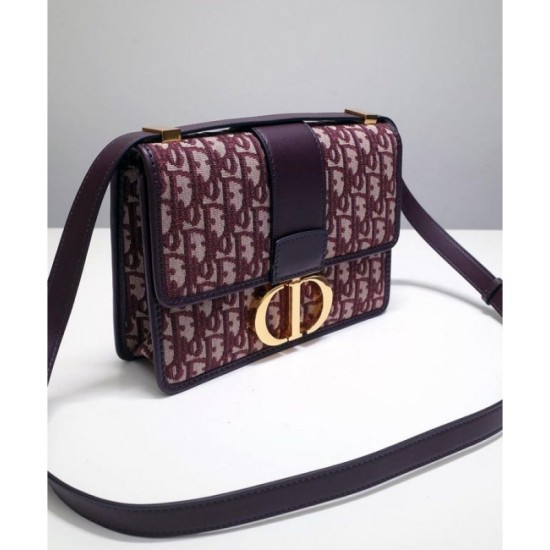 Replica Christian Dior 30 Montaigne Flap Bag Red