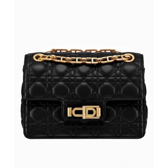 Fake Christian Dior Miss Dior bag M0250 Black Replica