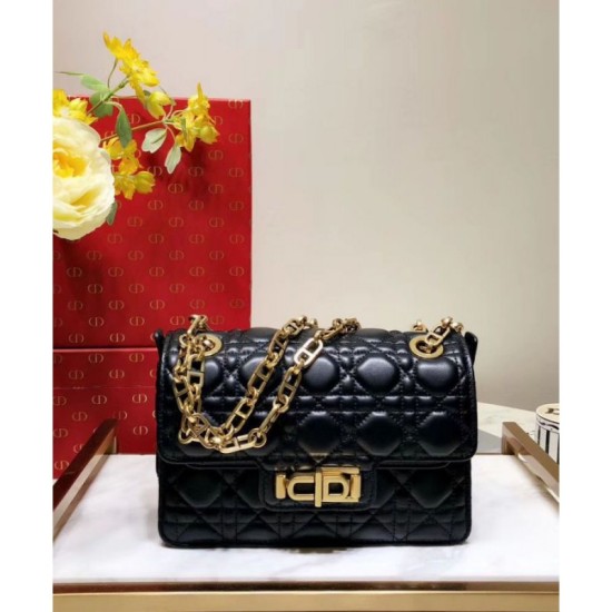 Fake Christian Dior Miss Dior bag M0250 Black Replica