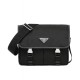 Fake Prada Nylon shoulder bag 2VD769 Black Replica