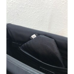 Fake Prada Nylon shoulder bag 2VD769 Black Replica