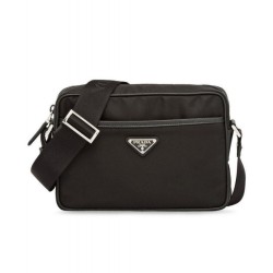 Replica Prada Nylon shoulder bag 2VH048 Black