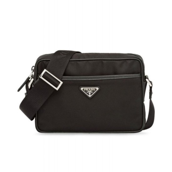 Replica Prada Nylon shoulder bag 2VH048 Black