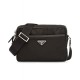 Replica Prada Nylon shoulder bag 2VH048 Black