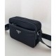 Replica Prada Nylon shoulder bag 2VH048 Black