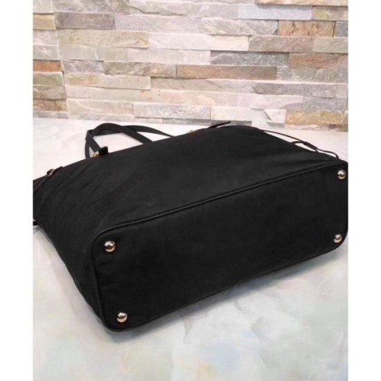 Replica Prada Tessuto Saffiano Tote Bag BR4997 Black