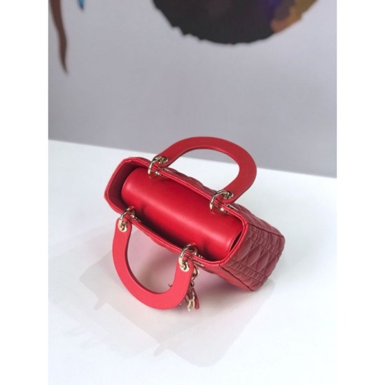 Replica Christian Dior Small My ABCDior Tote Bag M0538 Red