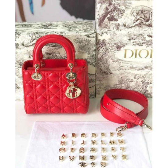 Replica Christian Dior Small My ABCDior Tote Bag M0538 Red