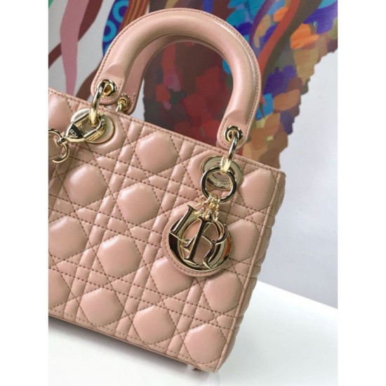 Replica Christian Dior Small My ABCDior Tote Bag M0538 Apricot